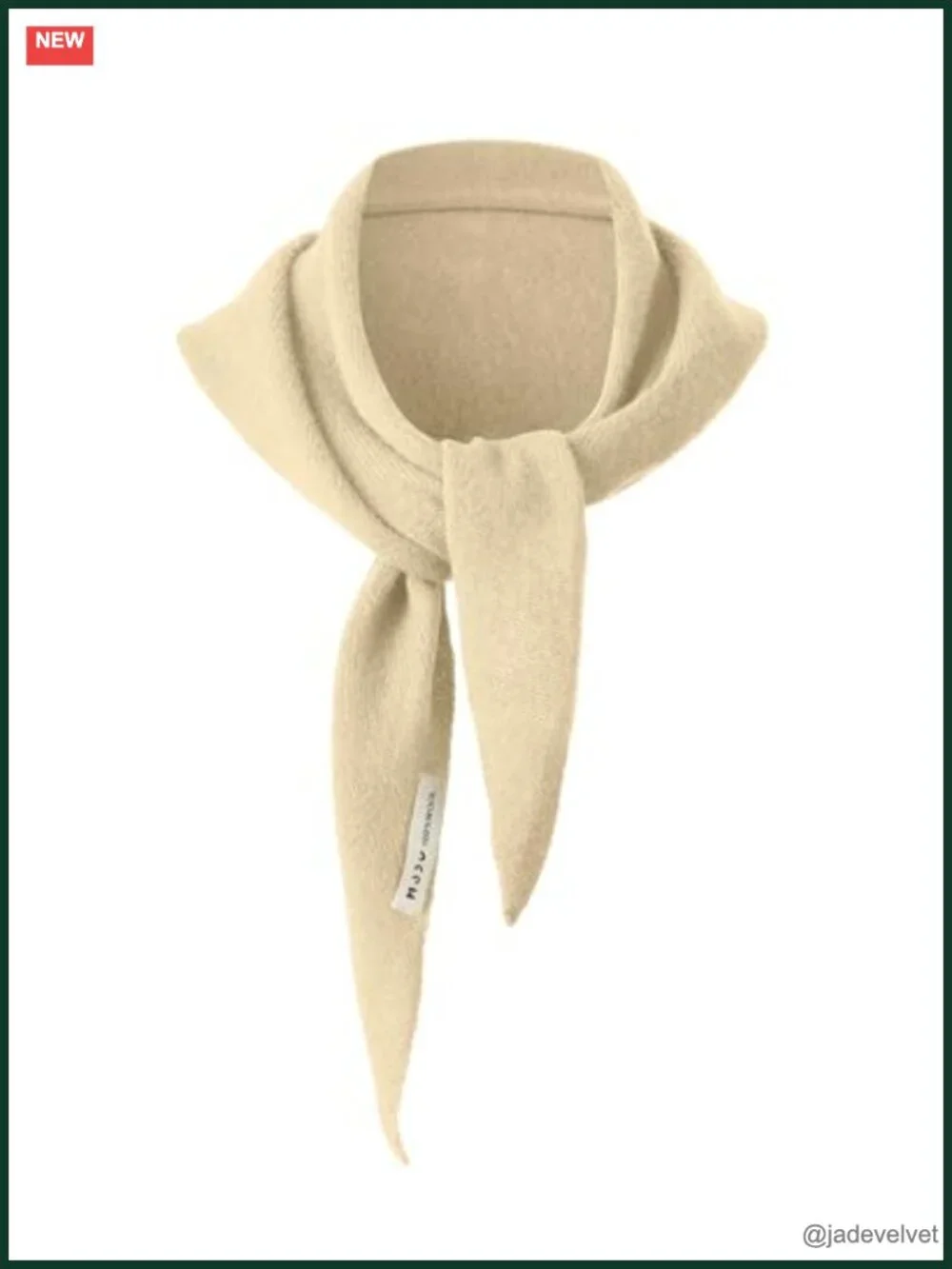 Cashmere Blend Triangle Scarf Shawl Wrap - 4-in-1 Versatile Styling